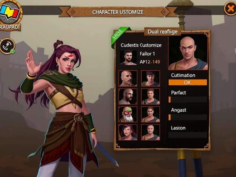 Draupadi S Courage Character Customization